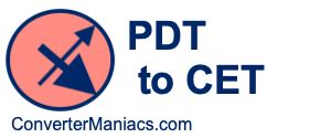 cet to pdt|CET to PDT Converter .